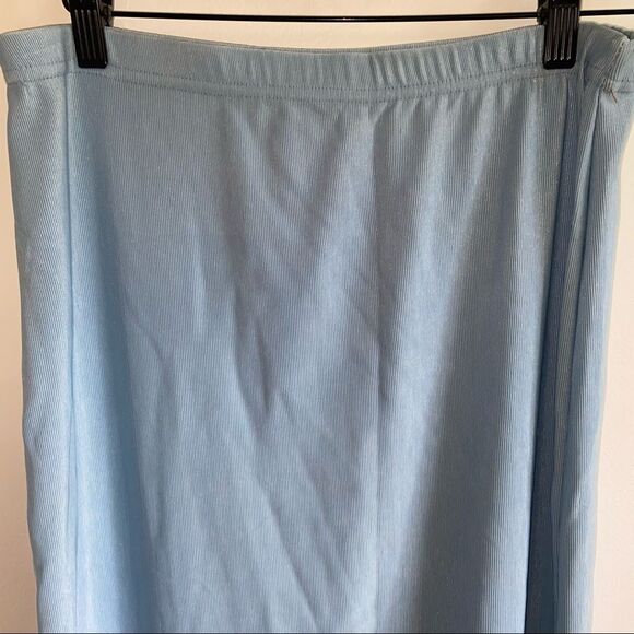 Vintage Nina Taylor midi blue skirt - Picture 3 of 11